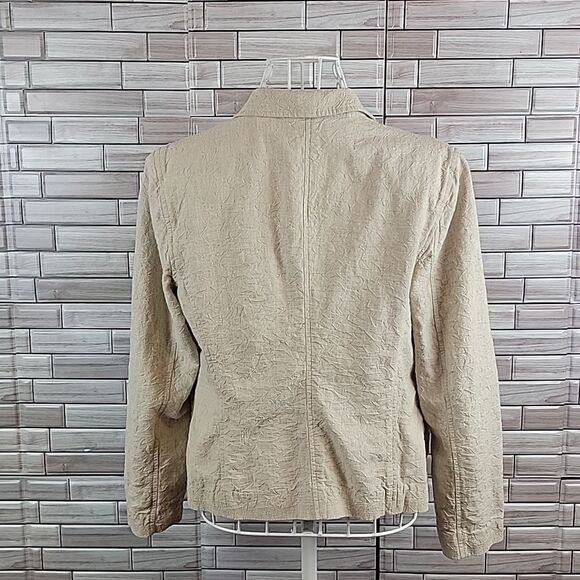 Style & Co linen blazer Size 12P - Picture 6 of 9